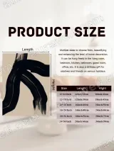 Minimalist Abstract Black Brushstroke Canvas Print - Living Room Decor – view 7