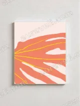 Abstract Tropical Leaf Canvas Wall Art for Living Room Bedroom Home Decor – view 2