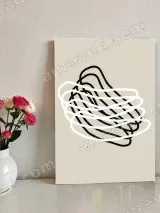 Abstract Line Art Canvas Wall Art for Living Room Home Decor – view 2
