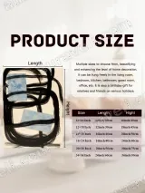 Abstract Cloud & Black Brushstrokes Canvas Wall Art for Home Decor – view 7