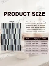 Abstract Color Block Canvas Wall Art for Living Room & Bedroom Home Decor – view 7