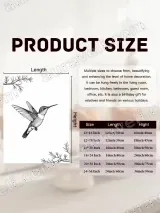 Hummingbird Line Art Canvas Wall Art for Living Room Home Decor – вид 7