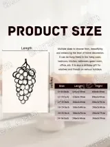 Grapes Ink Drawing Canvas Wall Art for Living Room Home Decor – view 7