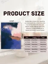 Abstract Landscape Canvas Wall Art for Living Room Bedroom Decor – вид 7