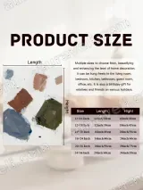 Abstract Color Block Canvas Wall Art for Living Room Bedroom Home Decor – view 7