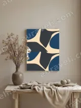 Abstract Geometric Canvas Wall Art for Living Room Bedroom Home Decor – view 3
