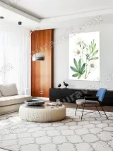 Watercolor Floral Canvas Wall Art for Bedroom & Living Room Home Decor – view 5