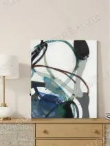 Abstract Colorful Canvas Wall Art for Living Room Home Decor – view 3