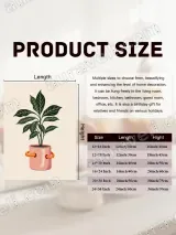 Modern Botanical Houseplant Canvas Wall Art for Living Room Decor – вид 7