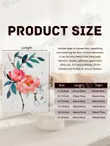 Pink Peony Floral Canvas Wall Art for Bedroom & Living Room Decor – view 7