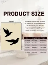 Bird Silhouettes Minimalist Canvas Wall Art for Home Decor – вид 7