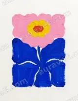 Vibrant Floral Canvas Wall Art for Living Room Bedroom Home Decor wall art print