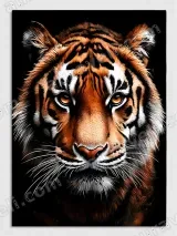 Tiger Portrait Canvas Wall Art for Living Room Bedroom Home Decor – вид 3