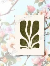 Botanical Leaf Canvas Wall Art for Living Room Bedroom Home Decor – view 2