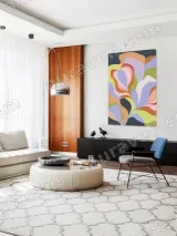 Abstract Floral Canvas Wall Art for Living Room Bedroom Home Decor – view 5