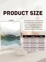 Mountain Lake Reflection Canvas Wall Art Nature Landscape Home Decor – view 6