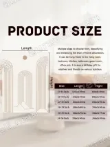 Boho Minimalist Arch & Circle Line Art Canvas Wall Art for Living Room Home Decor – view 6