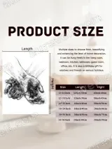 Hands Sketch Black & White Canvas Wall Art for Living Room Home Decor – view 7