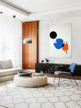 Abstract Geometric Shapes Canvas Wall Art for Living Room Bedroom Home Decor – view 5
