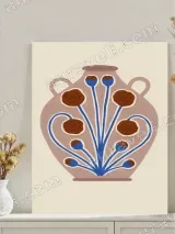 Floral Vase Canvas Wall Art for Living Room Bedroom Home Decor – view 3