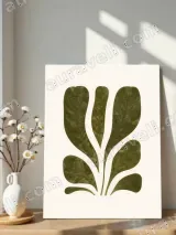 Botanical Leaf Canvas Wall Art for Living Room Bedroom Home Decor – view 4
