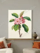 Botanical Floral Canvas Wall Art for Living Room Home Decor – view 3