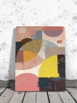 Abstract Geometric Canvas Wall Art for Living Room Bedroom Home Decor