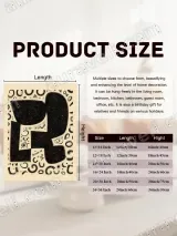 Abstract Geometric Canvas Wall Art for Living Room Home Decor – вид 7