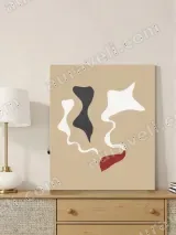 Abstract Minimalist Canvas Wall Art for Living Room and Bedroom Home Decor – view 4