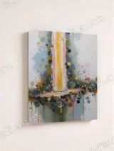 Abstract Colorful Splatter Canvas Wall Art for Living Room Home Decor – view 4