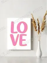 LOVE Typography Canvas Wall Art for Living Room Bedroom Home Decor – вид 4