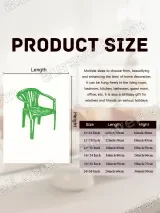 Green Plastic Chair Canvas Wall Art for Living Room Bedroom Home Decor – view 7
