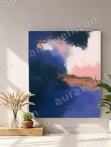 Abstract Landscape Canvas Wall Art for Living Room Bedroom Decor – вид 3