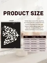 Abstract Botanical Leaf Canvas Wall Art for Living Room Home Decor – view 7