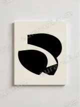 Modern Abstract Geometric Canvas Wall Art for Living Room Home Decor – view 2