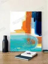 Abstract Colorful Canvas Wall Art for Living Room Home Decor – view 2
