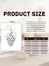 Grapes Sketch Line Art Canvas Wall Art for Living Room Home Decor – view 7