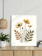 Botanical Floral Canvas Wall Art for Living Room Bedroom Home Decor – view 4