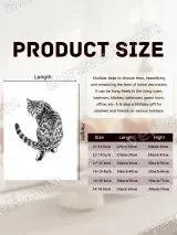 Hand - Drawn Cat Canvas Wall Art for Living Room Bedroom Home Decor – view 7