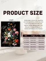 Vibrant Floral & Dragonfly Canvas Wall Art for Living Room Bedroom Decor – вид 7