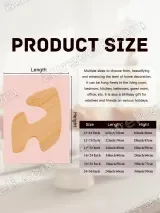 Abstract Wooden Shape Canvas Wall Art for Living Room Home Decor – view 7