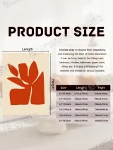 Abstract Floral Canvas Wall Art for Living Room & Bedroom Decor – view 6