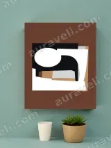 Abstract Geometric Canvas Wall Art for Living Room Bedroom Home Decor – view 2