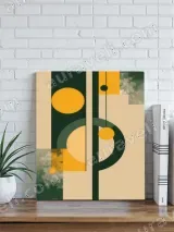Abstract Geometric Canvas Wall Art for Living Room Bedroom Home Decor