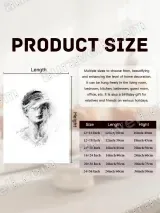 Sketch Style Portrait Canvas Wall Art for Living Room Home Decor – view 7
