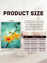 Vibrant Yellow Floral Canvas Wall Art for Bedroom & Living Room Decor – view 7