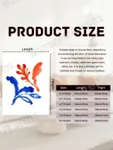 Colorful Abstract Floral Canvas Wall Art for Home Decor – view 7