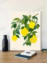 Lemon Branch Canvas Wall Art for Living Room Bedroom Home Decor – вид 3