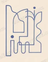 Abstract Geometric Floral Canvas Wall Art for Living Room framed modern home decor