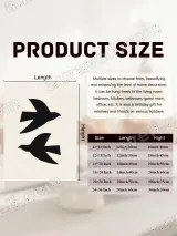 Minimalist Two Birds Silhouette Canvas Wall Art for Home Decor – view 6